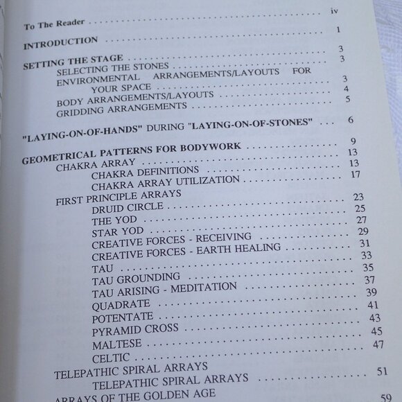 Love is in the Earth-Laying on of Stones by Melody - Picture 3 of 5